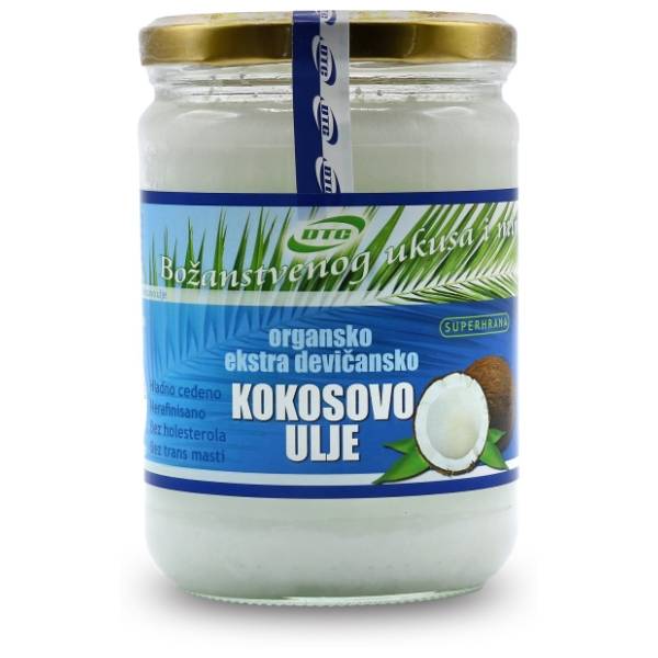 Kokosovo ulje DTC organsko ekstra devičansko 200ml