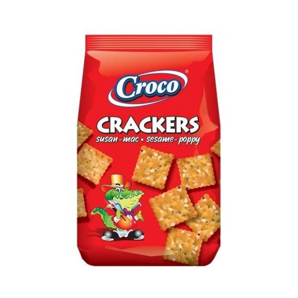 Krekeri CROCO susam i mak 100g