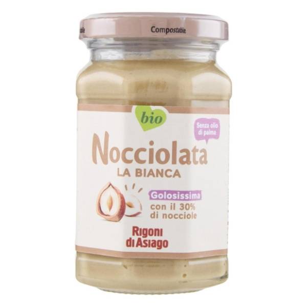 Krem NOCIOLATA organski beli sa lešnikom 250g