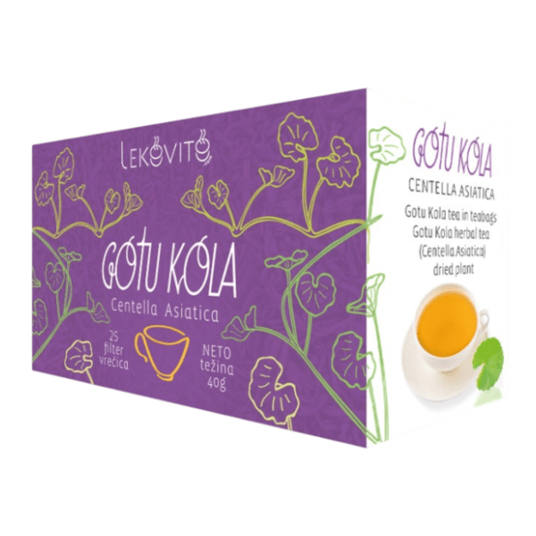 LEKOVITO čaj Gotu kola filter 40g