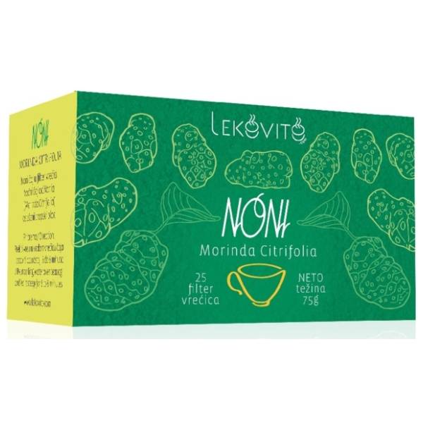 LEKOVITO čaj Noni filter 75g
