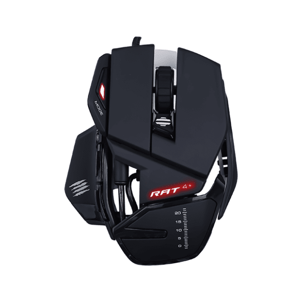 MAD CATZ miš R.A.T. 4 Plus Black