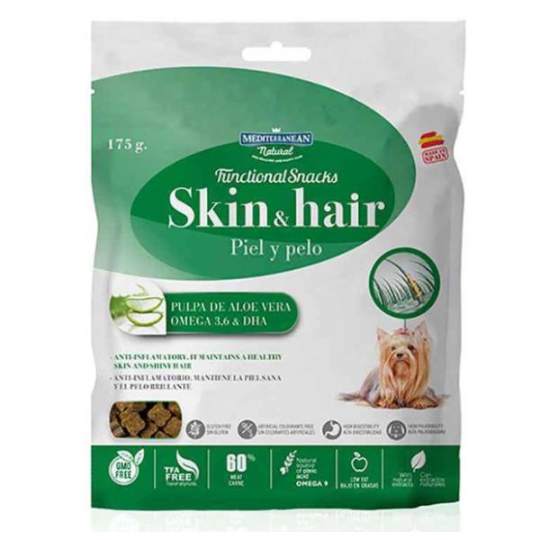 MEDITERRANEAN NATURAL Skin & hair poslastica za pse 175g