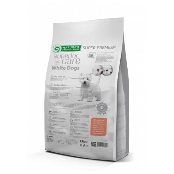 NATURE'S PROTECTION White dog small&mini adult losos 10kg