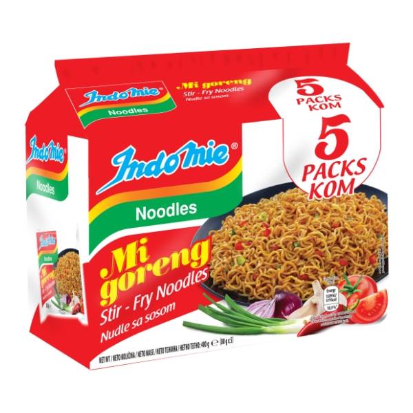 Nudle INDOMIE Mi goreng 5X80g