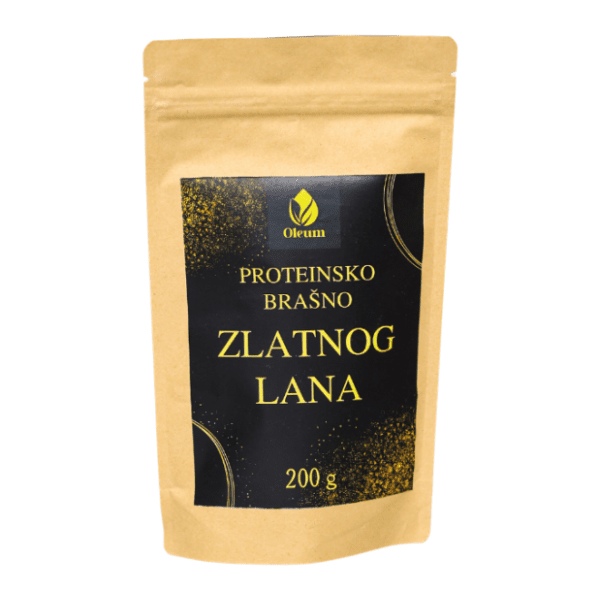 OLEUM proteinsko brašno zlatnog lana 200g