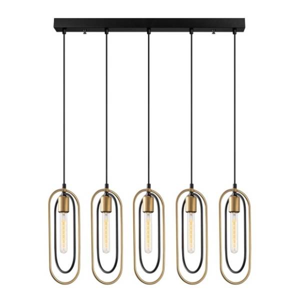 OPVIQ visilica 5x40W E27 Cerco 2061