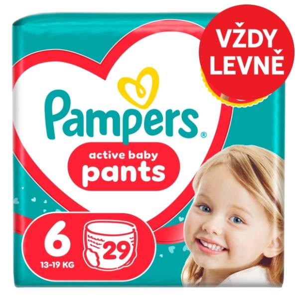 PAMPERS pelene pants 6 29kom