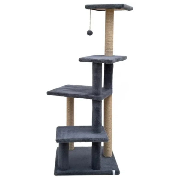 PAWS & WHISKERS Alessi grebalica za mačke antracit