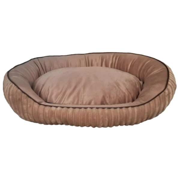 PET TEXTIL Softy krevet za kućne ljubimce 50x17x70cm krem
