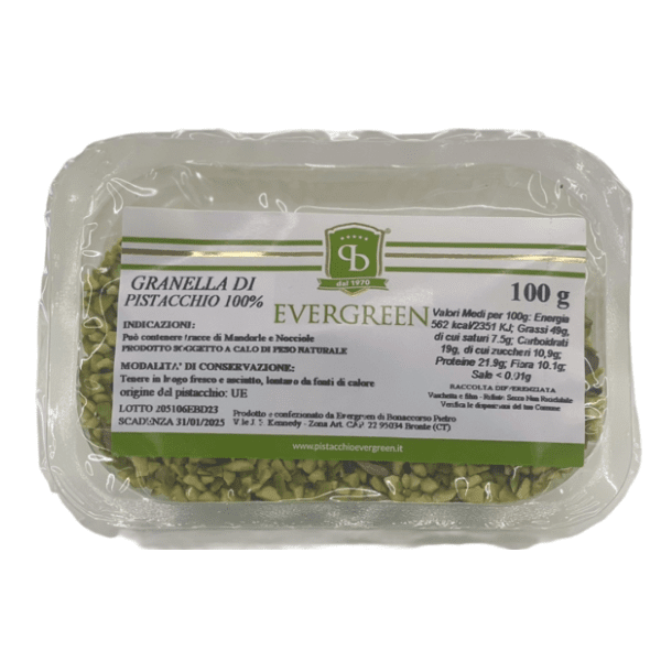 Pistaći EVERGREEN seckani 100g