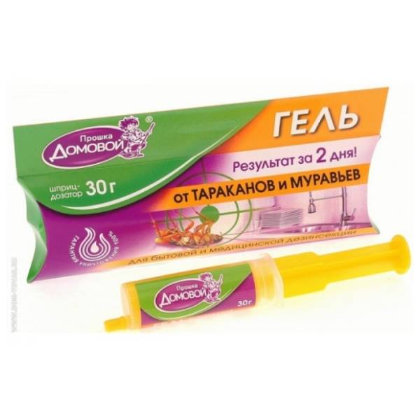 PROŠKA DOMOVOI gel za bubašvabe i mrave u špricu 30g