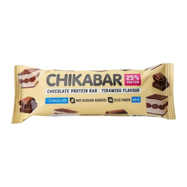 Proteinski bar CHIKALAB Chikabar tiramisu 60g