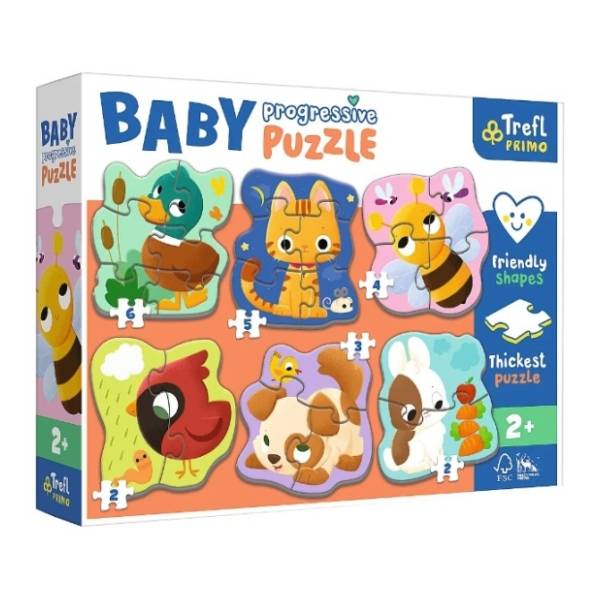 Puzzle Baby životinje TREFL