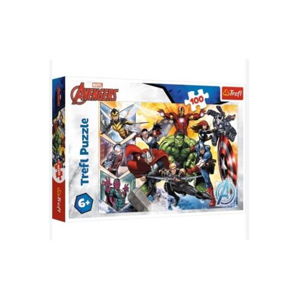 Puzzle Marvel likovi 100 delova TREFL