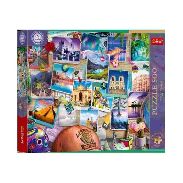 Puzzle Memorije sa putovanja 500 delova TREFL