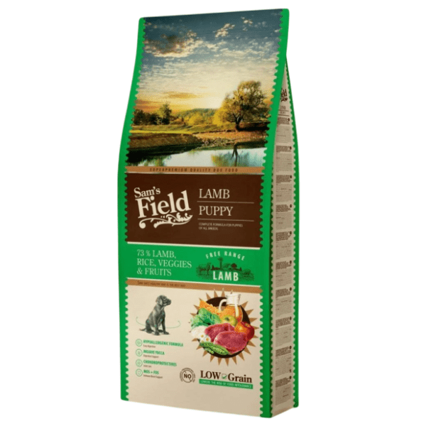 SAM'S FIELD Puppy all size hrana za pse jagnjetina 13kg