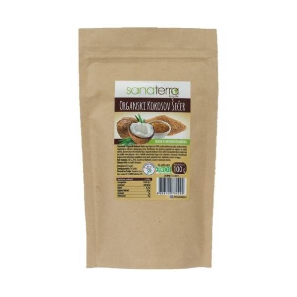 SANATERRA organski kokosov šećer 250g