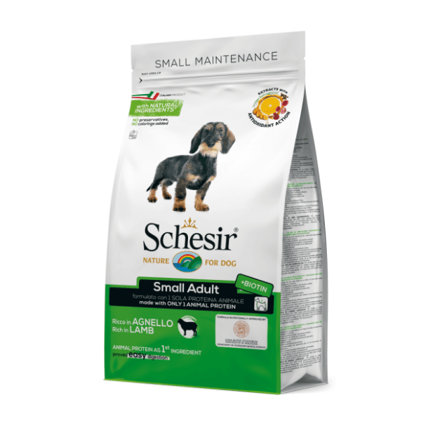 SCHESIR Small adult hrana za pse jagnjetina 800g