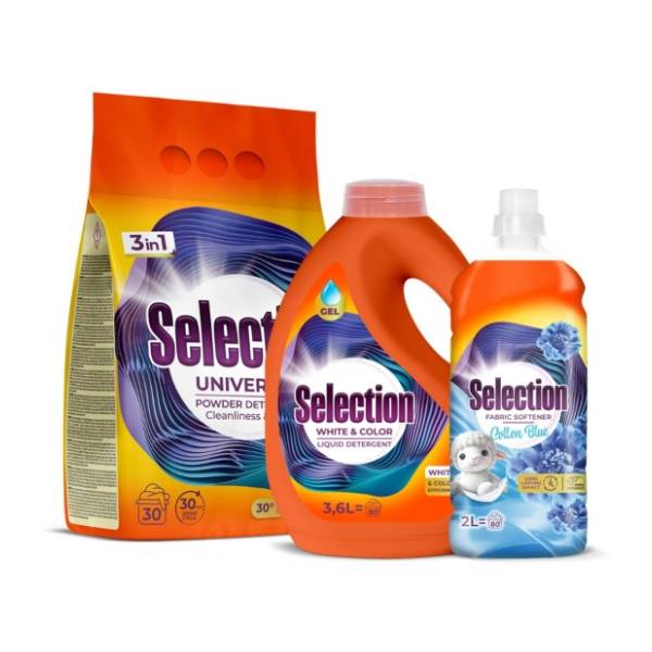SELECTION paket za pranje veša 3 proizvoda