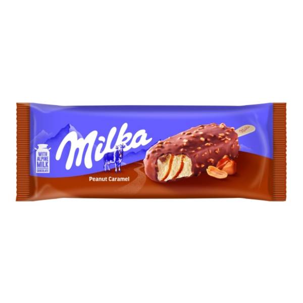 Sladoled MILKA kikiriki karamela štapić 90ml