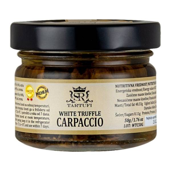 Sos TARTUFI SR beli listići 50g