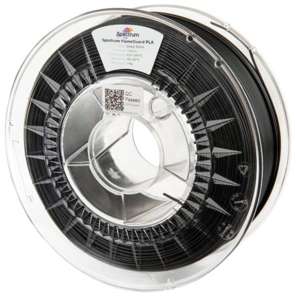 SPECTRUM FlameGuard PLA 1kg Deep Black 1,75mm 3D filament
