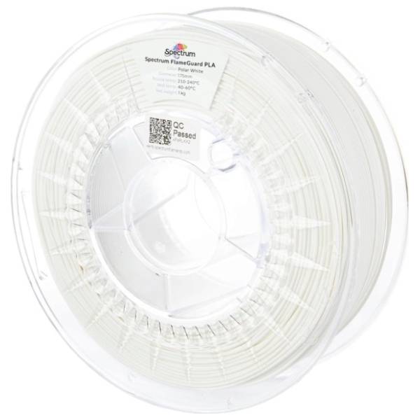 SPECTRUM FlameGuard PLA 1kg Polar White 1,75mm 3D filament