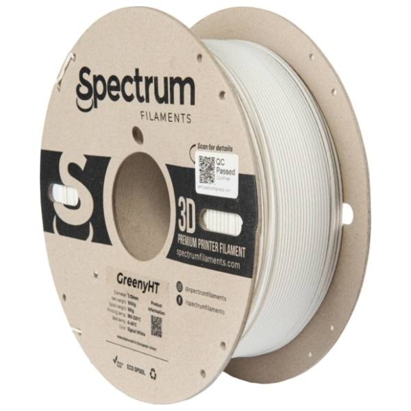 SPECTRUM GreenyHT 1kg Signal White 1,75mm 3D filament