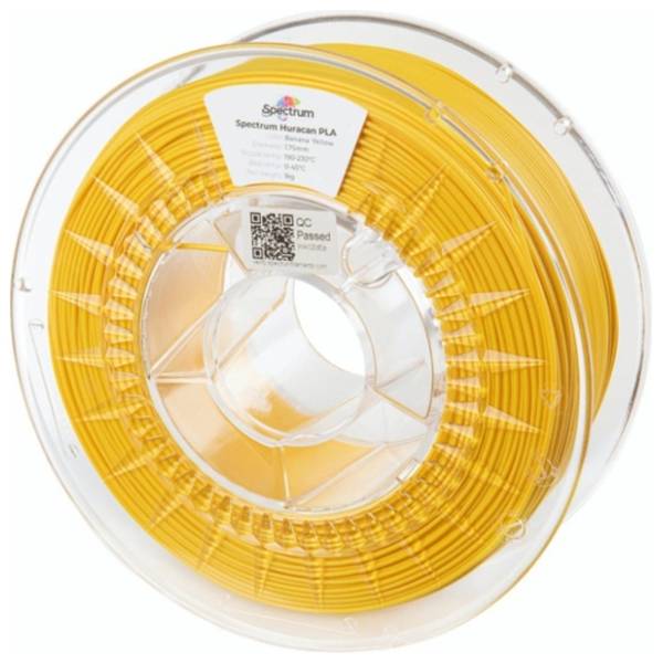 SPECTRUM Huracan PLA 1kg Banana Yellow 1,75mm 3D filament