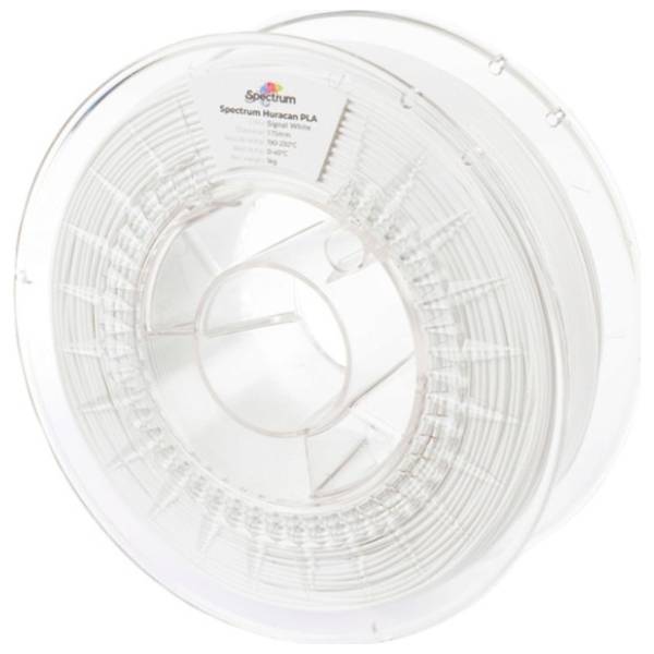SPECTRUM Huracan PLA 1kg Signal White 1,75mm 3D filament