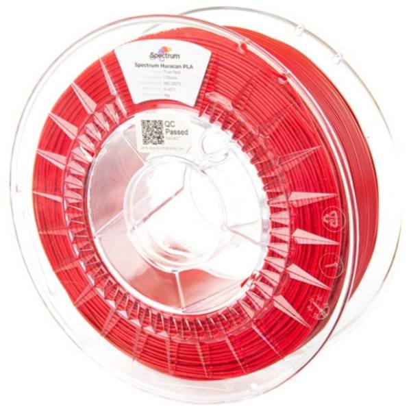 SPECTRUM Huracan PLA 1kg True Red 1,75mm 3D filament