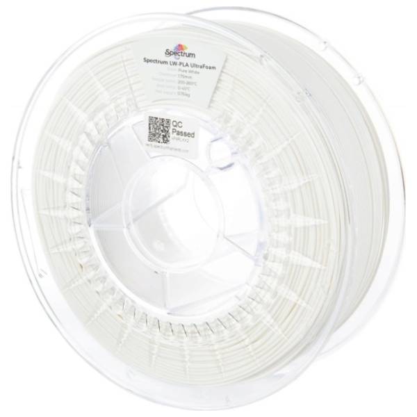 SPECTRUM LW-PLA UltraFoam 750g Pure White 1,75mm 3D filament