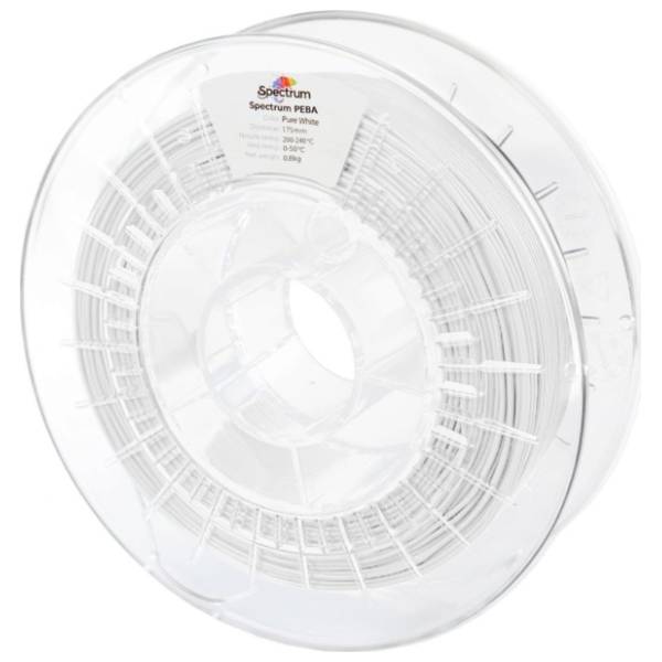 SPECTRUM PEBA 800g Pure White 1,75mm 3D filament