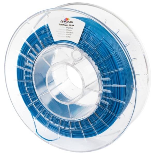 SPECTRUM PEBA 800g Sky Blue 1,75mm 3D filament