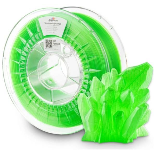 SPECTRUM PLA Crystal 1kg Neon Green 1,75mm 3D filament