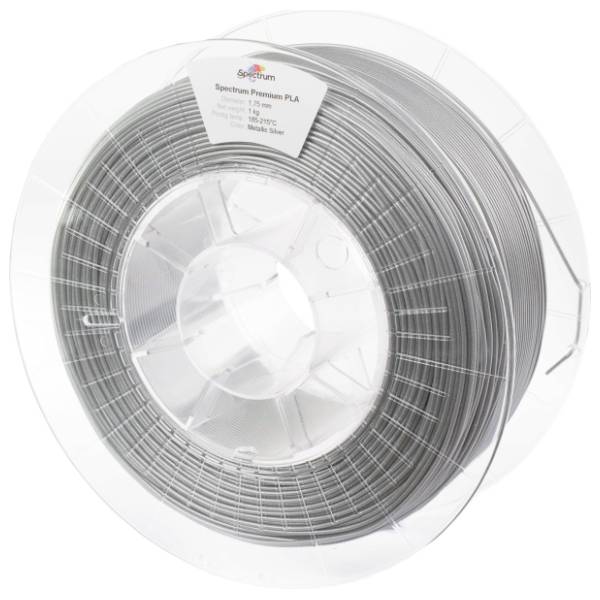 SPECTRUM PLA Glitter 1kg Silver Metallic 1,75mm 3D filament
