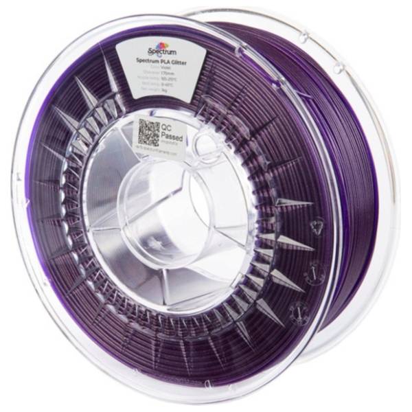 SPECTRUM PLA Glitter 1kg Violett 1,75mm 3D filament