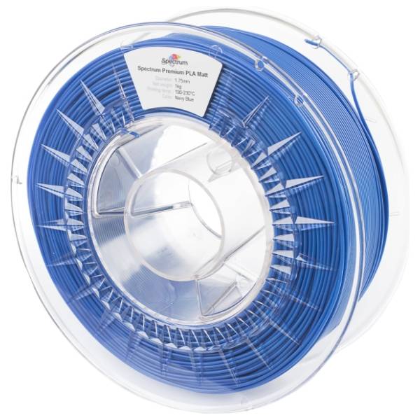 SPECTRUM PLA MATTE 1kg Navy Blue 1,75mm 3D filament