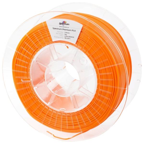 SPECTRUM PLA Premium 1kg Lion Orange 1,75mm 3D filament
