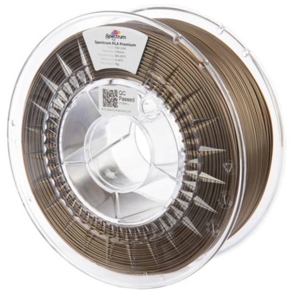 SPECTRUM PLA Premium 1kg Old Gold 1,75mm 3D filament