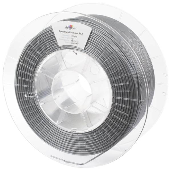 SPECTRUM PLA Premium 1kg Silver Star 1,75mm 3D filament