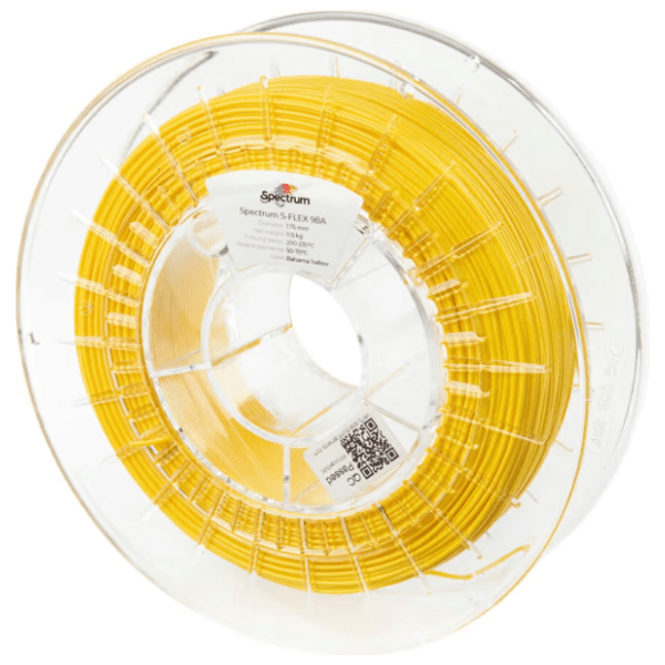 SPECTRUM S-Flex 98A 500g Bahama Yellow 1,75mm 3D filament