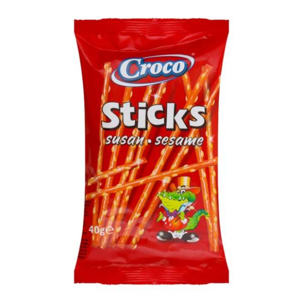 Štapići CROCO slani susam 40g