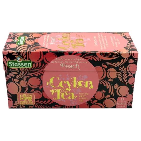 STASSEN Cejlonski čaj breskva 37,5g
