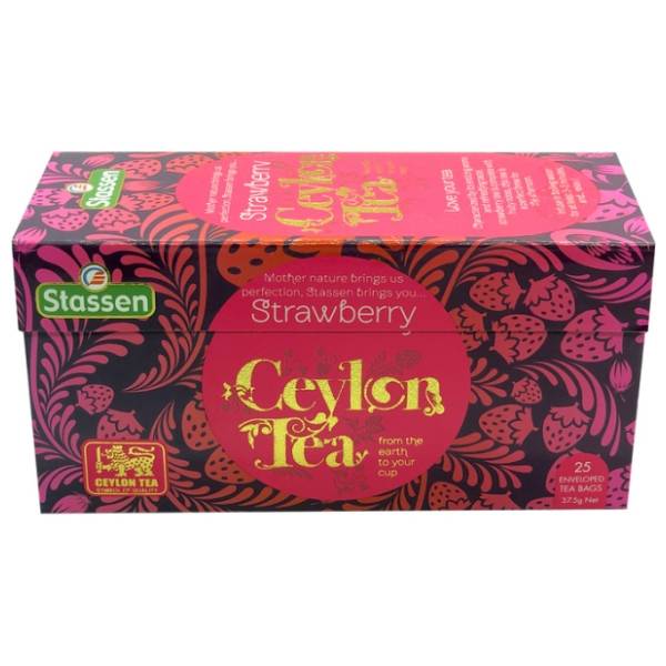 STASSEN Cejlonski čaj jagoda 37,5g