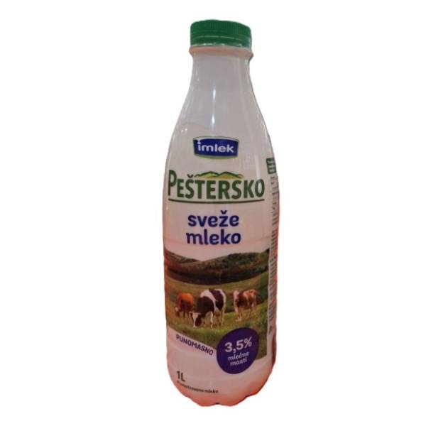 Sveže mleko IMLEK Peštersko 3,5%mm 1l