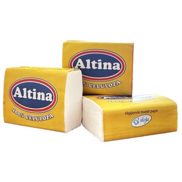 Toalet papir ALTINA listići 2sloja 50kom