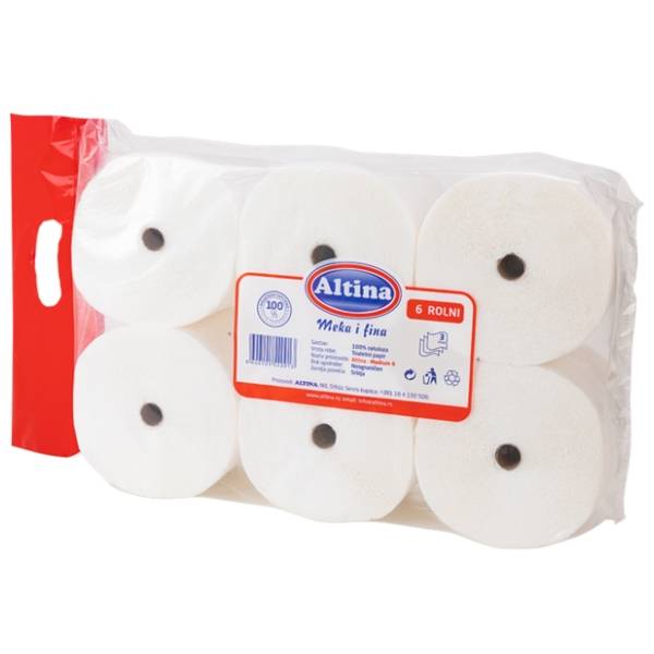 Toalet papir ALTINA medium 6kom