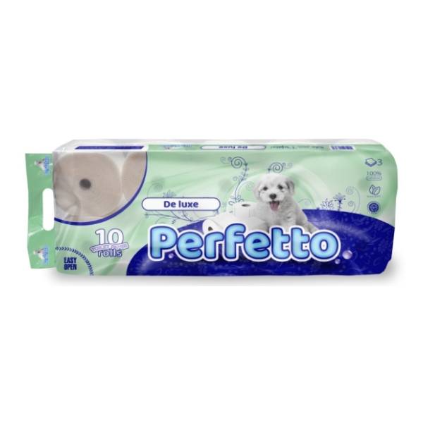 Toalet papir PERFETTO Delux 3sloja 10kom
